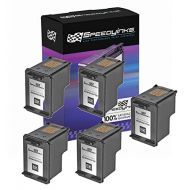 Speedy Inks Remanufactured Ink Cartridge Replacement for HP 98 (Vivera Black, 5-Pack)