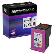 Speedy Inks Remanufactured Ink Cartridge Replacement for HP 63XL F6U63AN High Yield (Color)