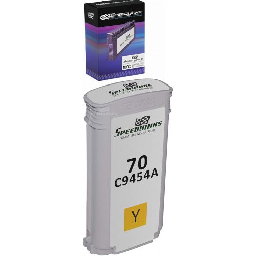  Speedy Inks Remanufactured Ink Cartridge Replacement for HP 70 C9454A (Yellow)