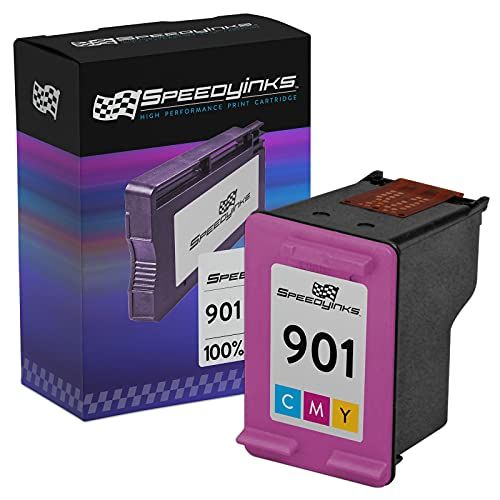  Speedy Inks Remanufactured Ink Cartridge Replacement for HP 901 CC656AN (Color)