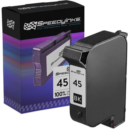  Speedy Inks Remanufactured Ink Cartridge Replacement for HP 45 (Black)