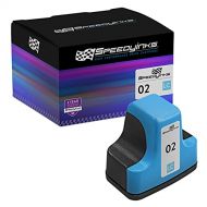 Speedy Inks Remanufactured Ink Cartridge Replacement for HP 02 (Light Cyan)