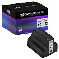 Speedy Inks Remanufactured Ink Cartridge Replacement for HP 02 (Black)