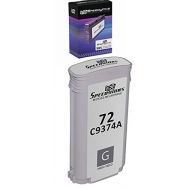 Speedy Inks Remanufactured Ink Cartridge Replacement for HP 72 C9374A High-Yield (Gray)