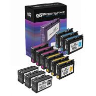 Speedy Inks Remanufactured Ink Cartridge Replacement for HP 932XL & HP 933XL High Yield (3 Black, 3 Cyan, 3 Magenta, 3 Yellow, 12-Pack)