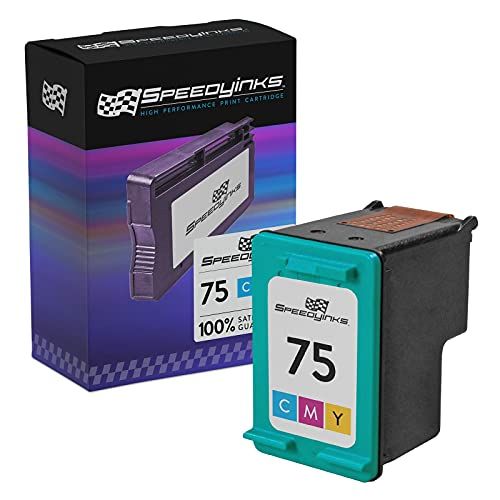  Speedy Inks Remanufactured Ink Cartridge Replacement for HP 75 (Tri-Color)