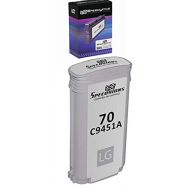 SPEEDYINKS Speedy Inks Remanufactured Ink Cartridge Replacement for HP 70 C9451A (Light Gray)