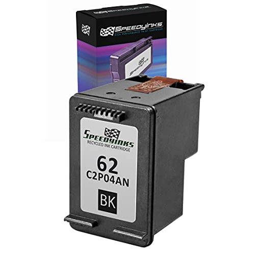  Speedy Inks Remanufactured Ink Cartridge Replacement for HP 62 C2P04AN (Black)