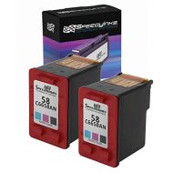 Speedy Inks Remanufactured Ink Cartridge Replacement for HP 58 (Photo Color, 2-Pack)