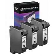 Speedy Inks Remanufactured Ink Cartridge Replacement for HP 40 (Pigment Black, 3-Pack)