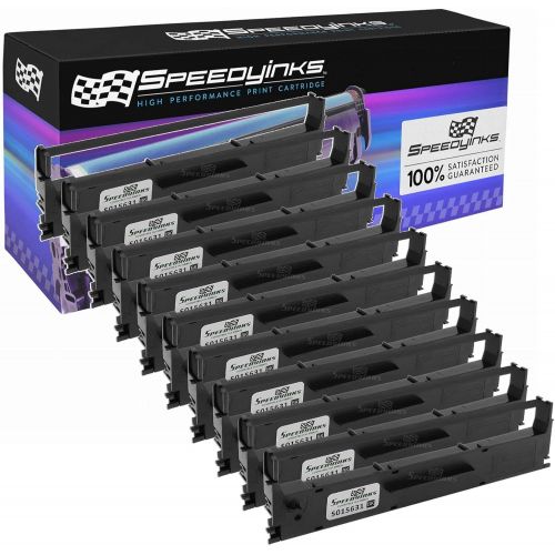  SPEEDYINKS Speedy Inks Compatible Printer Ribbon Cartridge Replacement for Epson S015631 (Black, 10-Pack)