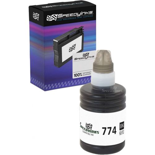  Speedy Inks Compatible Ink Bottle Replacement for Epson 774 High Capacity (Black)