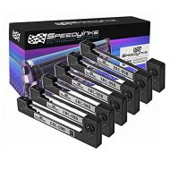 Speedy Inks Compatible Ribbon Cartridge Replacement for Epson ERC-09B (Black, 6-Pack)