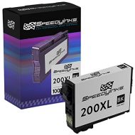Speedy Inks Remanufactured Ink Cartridge Replacement for Epson 200XL High Yield (Black)