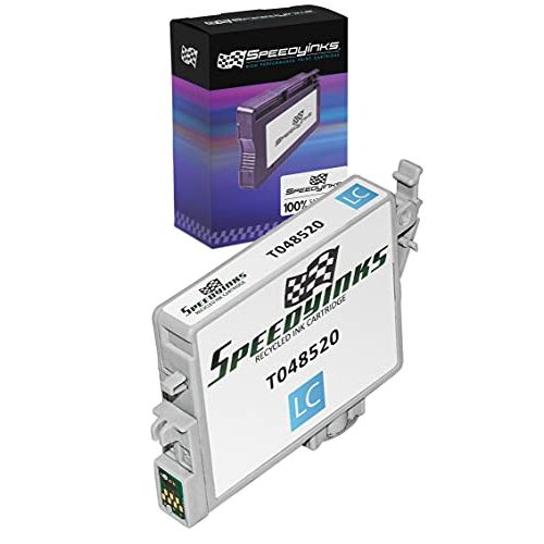  Speedy Inks Remanufactured Ink Cartridge Replacement for Epson T048520 (Light Cyan)