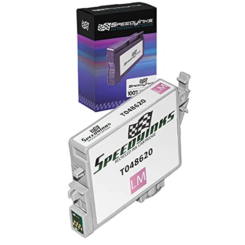  Speedy Inks Remanufactured Ink Cartridge Replacement for Epson T048620 (Light Magenta)