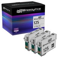 SPEEDYINKS Speedy Inks Remanufactured Ink Cartridge Replacement for Epson 125T125120 (Black, 3-Pack)