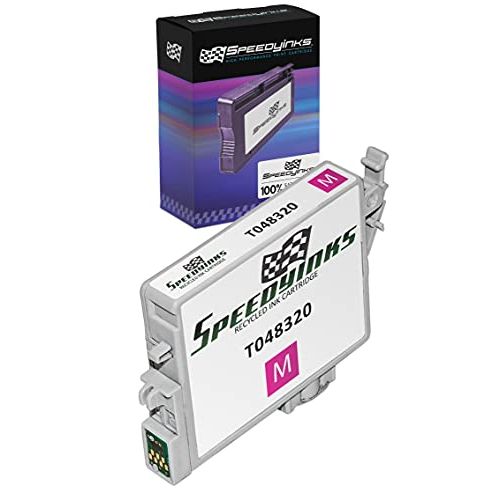  Speedy Inks Remanufactured Ink Cartridge Replacement for Epson 48 (Magenta)