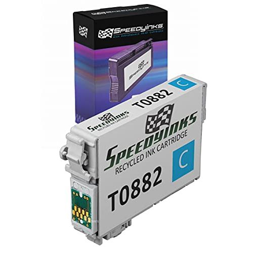  Speedy Inks Remanufactured Ink Cartridge Replacement for Epson 88 Moderate Yield (Cyan)