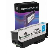Speedy Inks Remanufactured Ink Cartridge Replacement for Epson T273XL ( Cyan )