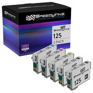 Speedy Inks Remanufactured Ink Cartridge Replacement for Epson T125120 ( Black,Cyan,Magenta,Yellow )