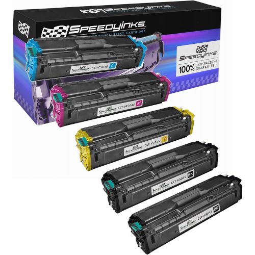  Speedy Inks Toner Cartridge Replacement for Samsung CLT-504S Series (2 Black, 1 Cyan, 1 Magenta, 1 Yellow, 5-Pack)