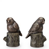 SPI Home Bird on Stump Bookends