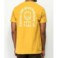 SPITFIRE Spitfire Steady Rockin Yellow T-Shirt