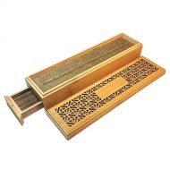 인센스스틱 SPNEC LQGSYT Incense Burner Incense Stick Holder with Drawer Joss-Stick Box Hollow Aromatherapy Zen Censer for Home Office Teahouse