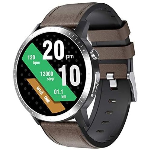 SPOREX SG5 Smart Watch Health Focused Heart Rate, Blood Pressure & Blood Oxygen Monitor, Fitness Tracker, Smartwatch Android Phones and iPhone Compatible; Waterproof; Sport Smartwa