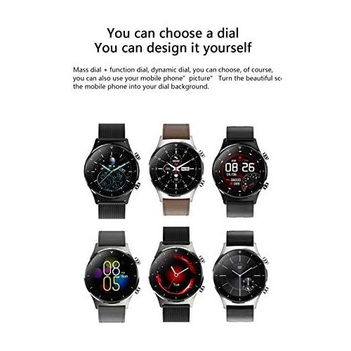  SPOREX Smartwatch for Android Phones (Black Silicon)