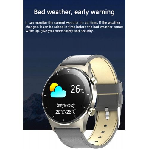  SPOREX Smartwatch for Android Phones (Black Silicon)