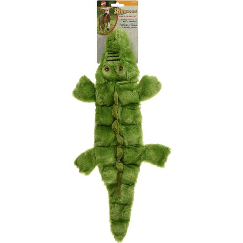  SPOT Ethical Pets Skinneeez Tons of Squeakers Alligator Dog Toy, 21-Inch