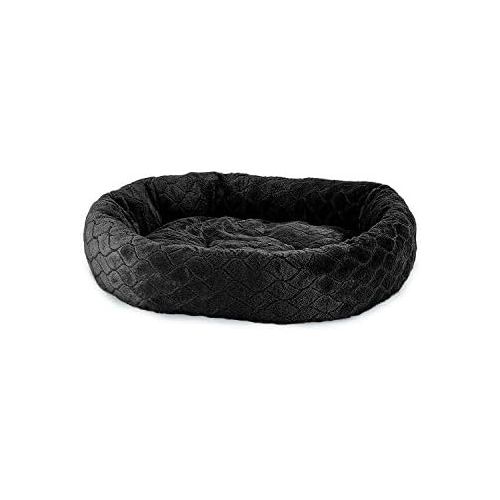  Ethical Pets Sleep Zone Diamond Cut Lounger Black - Pet Bed for Medium Size Dogs - Attractive, Durable, Comfortable, Washable by SPOT, 27x21 (32999)