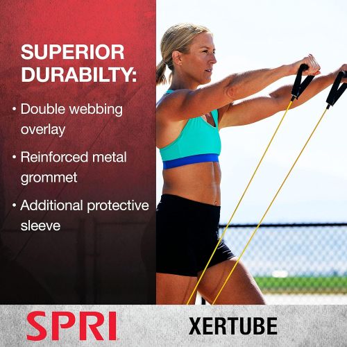  SPRI Xertube Resistance Bands Exercise Cords (All Exercise Bands Sold Separately)