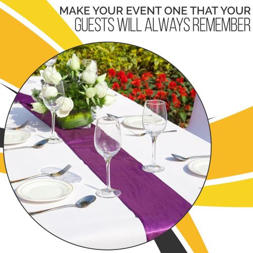  SPRINGROSE Ecoluxe 90 x 156 Inch Rectangular White Tablecloth 10 Set | Sleek & Elegant Touch, Crease & Wrinkle Resistant Polyester | For Wedding Receptions, Banquets, Restaurants,