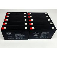 Enduring 3FM7, 3-FM-7 UPS 6V 7Ah Replacement Battery -SPS BRAND (10 PACK)
