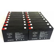 6V 7Ah Replacement Battery Enduring 3FM7, 3-FM-7 (UPS Replacement Battery) - SPS Brand (16 Pack)