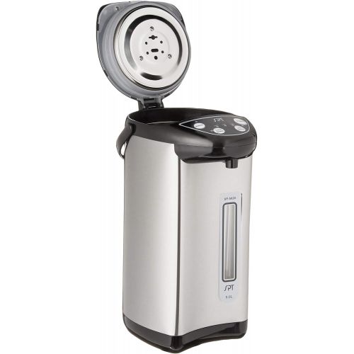  [아마존베스트]SPT Hot Water Dispenser Stainless with Multi-Temp Feature (5.0L), 16.93 x 10.24 x 10.24 Inch, Black
