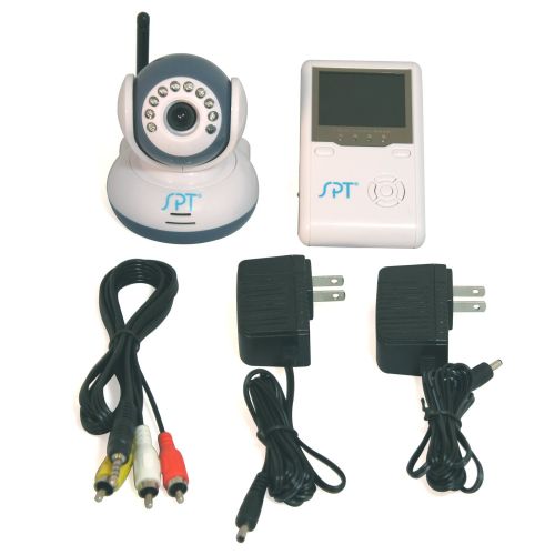  SPT Wireless Digital Baby Monitor Kit, White