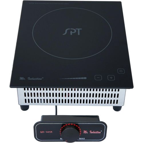  SPT SR-141R 1400W Mini-Induction (Built-InCountertop), Black