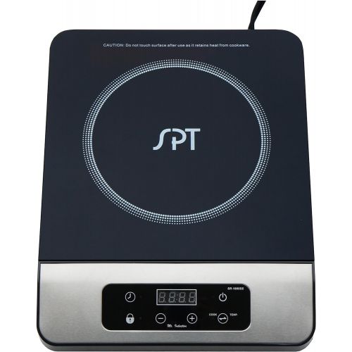  SPT SR-1885SS 1650W Induction Cooktop, Stainless SteelBlack