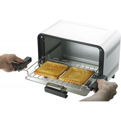  SPT SO-0972W Easy Grasp Toaster Oven, Glossy White