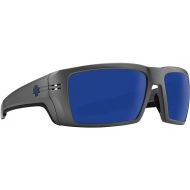 SPY Optic Rebar ANSI, Rectangular Wrap Sunglasses, Color and Contrast Enhancing Lenses