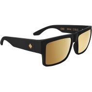 Spy Optic Cyrus Sunglasses Soft Matte Black with Happy Bronze Gold Spectra Mirrored Lens