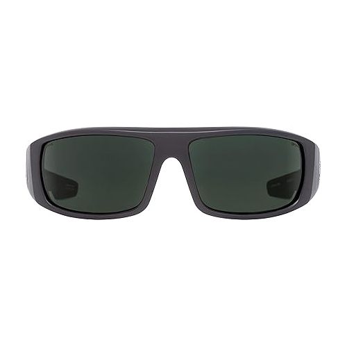  SPY Logan Matte Black ANSI Rx Happy Gray Green