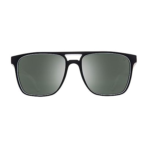  SPY Czar Whitewall - HD Plus Gry Green W/Platinum Spectra Mirror