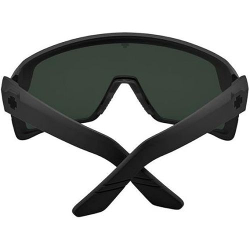  Spy Optic Monolith Sunglasses Matte Black w/Happy Grey Green Black Spectra Mirror Lens