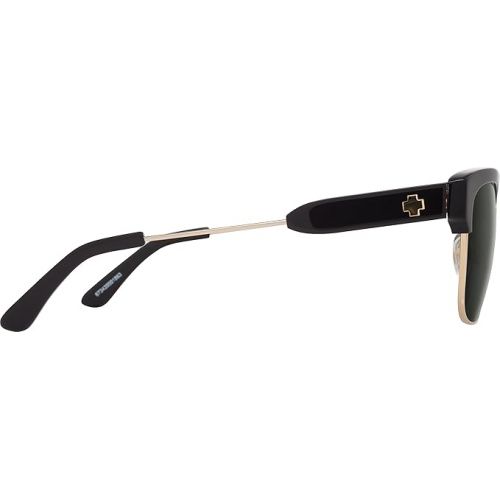  Spy Bellows Sunglasses-Black/Gold-Gray Green