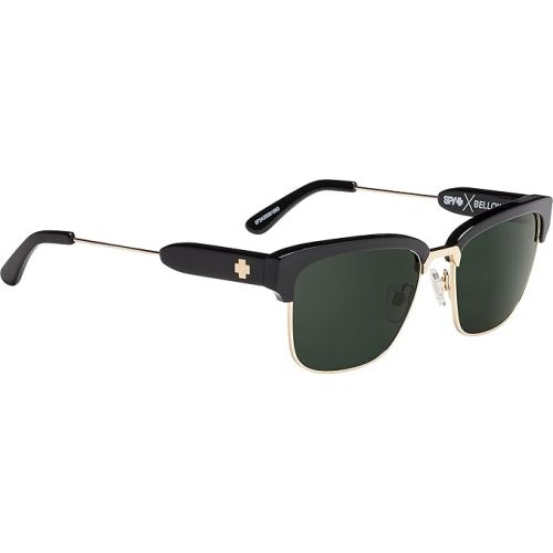  Spy Bellows Sunglasses-Black/Gold-Gray Green